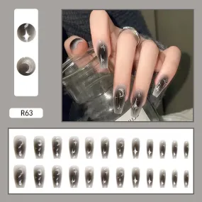 24PCS Nail Beauty Fake Nail 457203