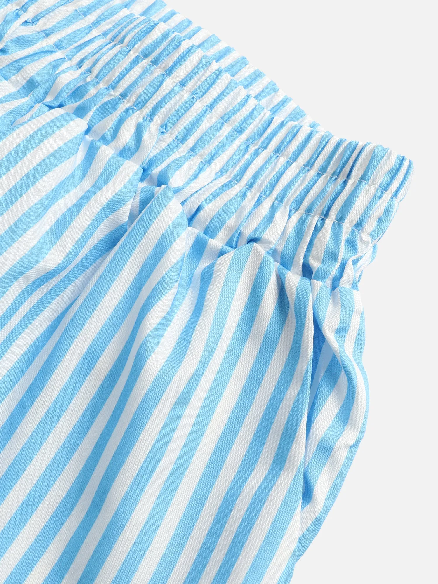 Blue Striped Comfort Set