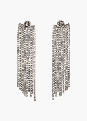 Dionne Earrings -- Crystal