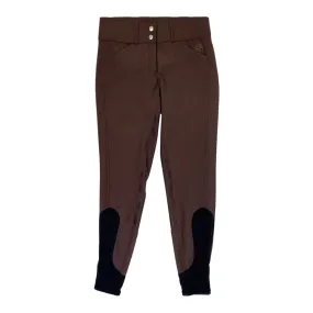 Equinavia 'Astrid' Full Seat Breeches in Chocolate - Women's US 26