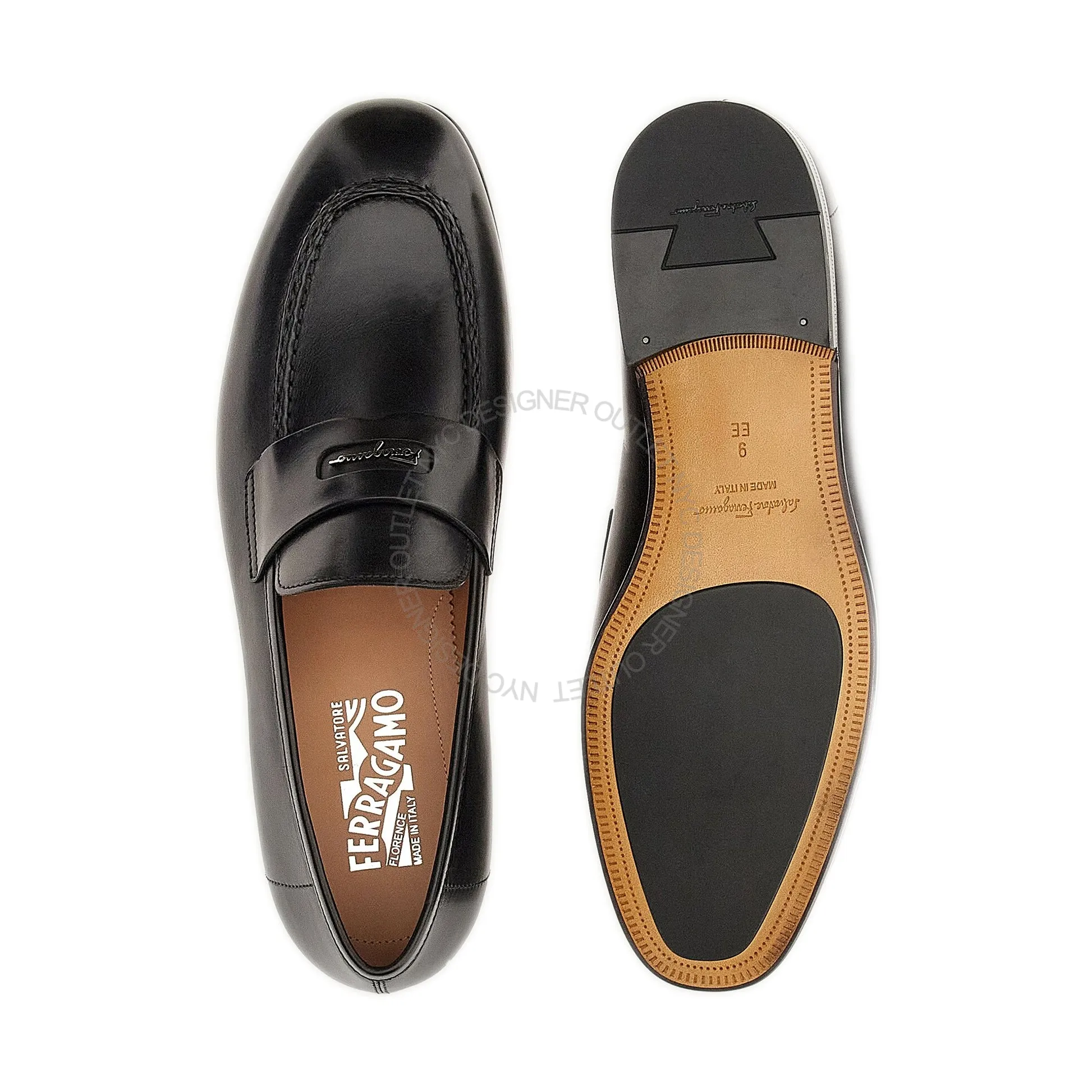 Ferragamo Nevio Penny Loafers