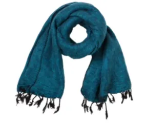 Gorgeous Teal Shawl, Vegan and Hypoallergenic, Perfect Gift, Cozy Scarf