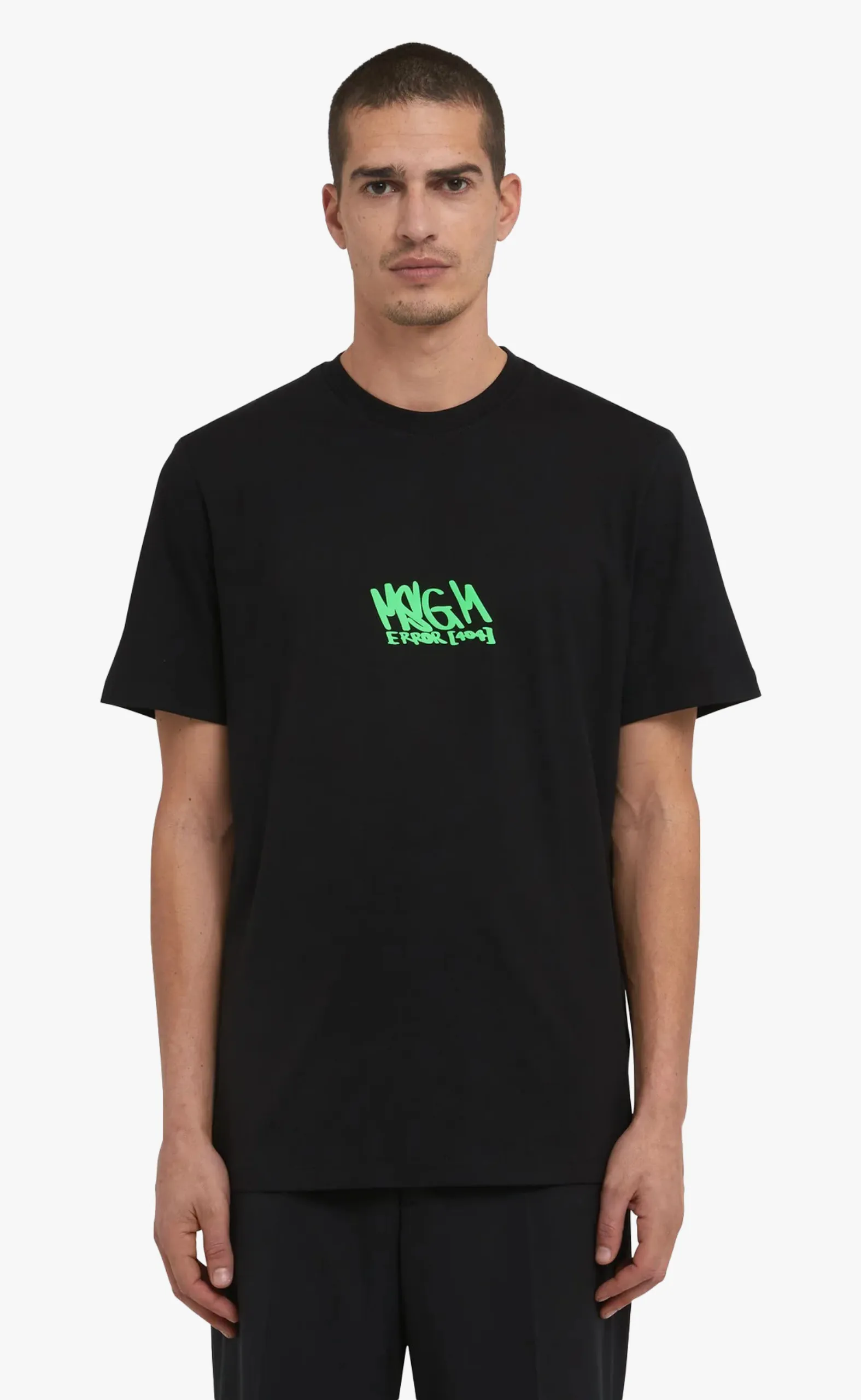 GRAFFITI LOGO BLACK T-SHIRT