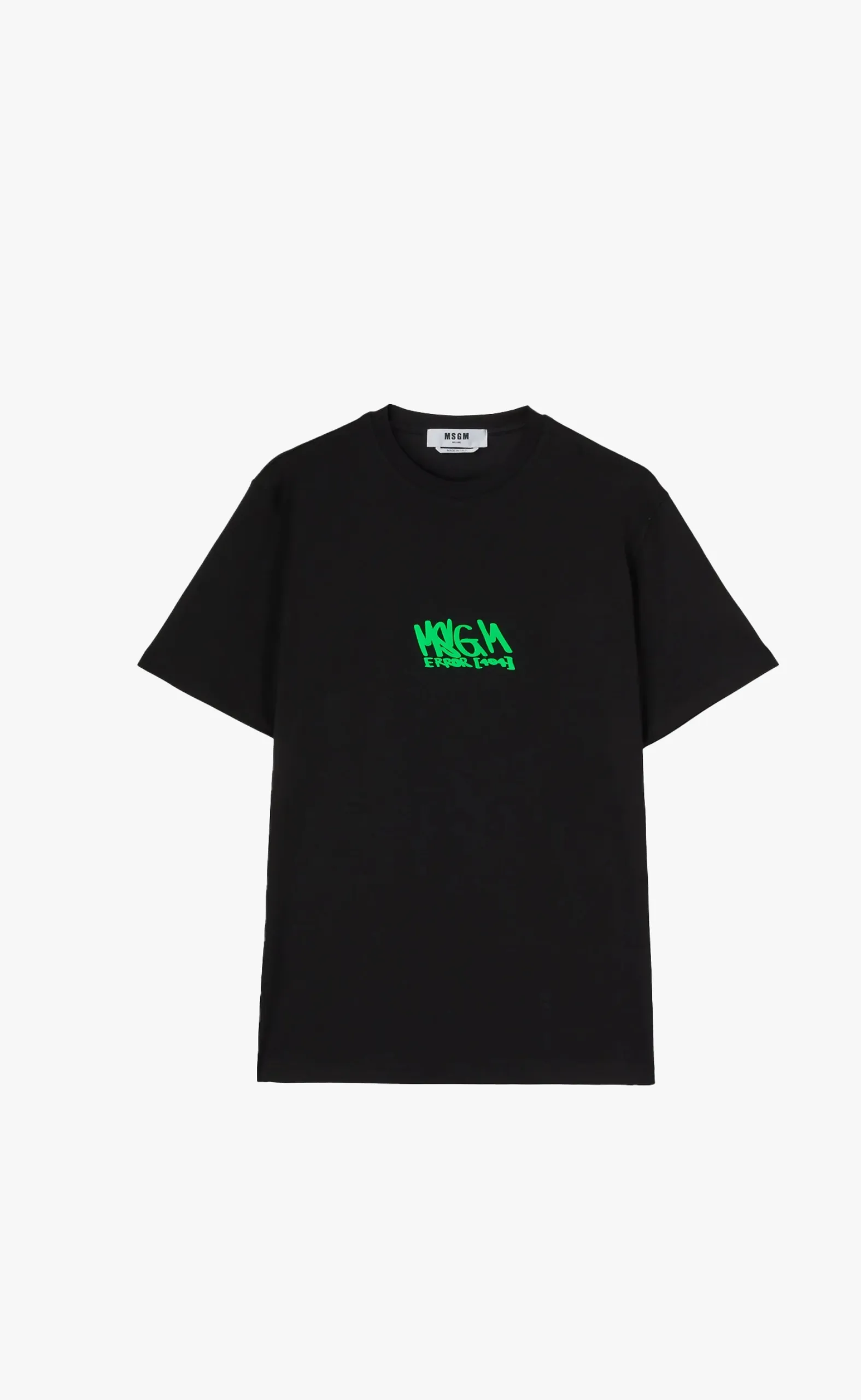 GRAFFITI LOGO BLACK T-SHIRT