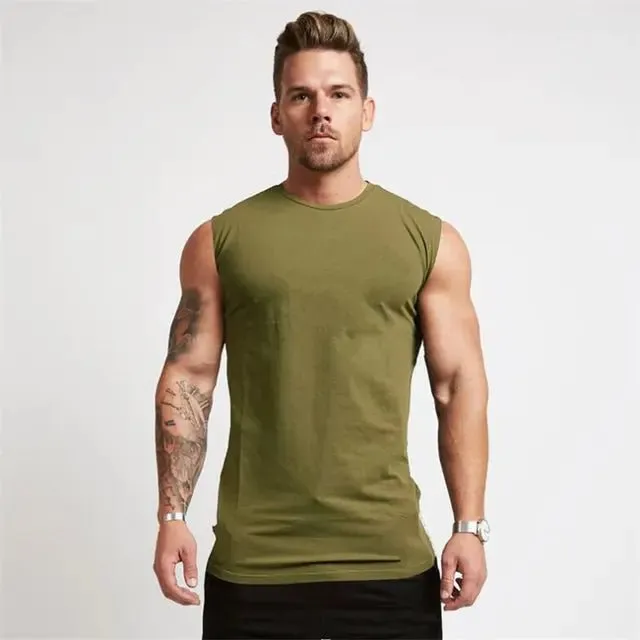 Gym Vest for Men - Comfortable Exercise Clothing with Stylish Design