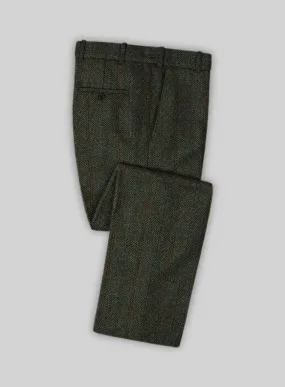 Harris Tweed Country Green Pants