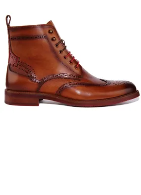 Justin Reess Cameron Men's Lace Brogue Boot