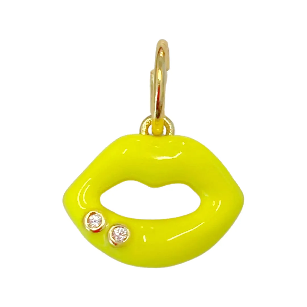 Lip Enamel Charm