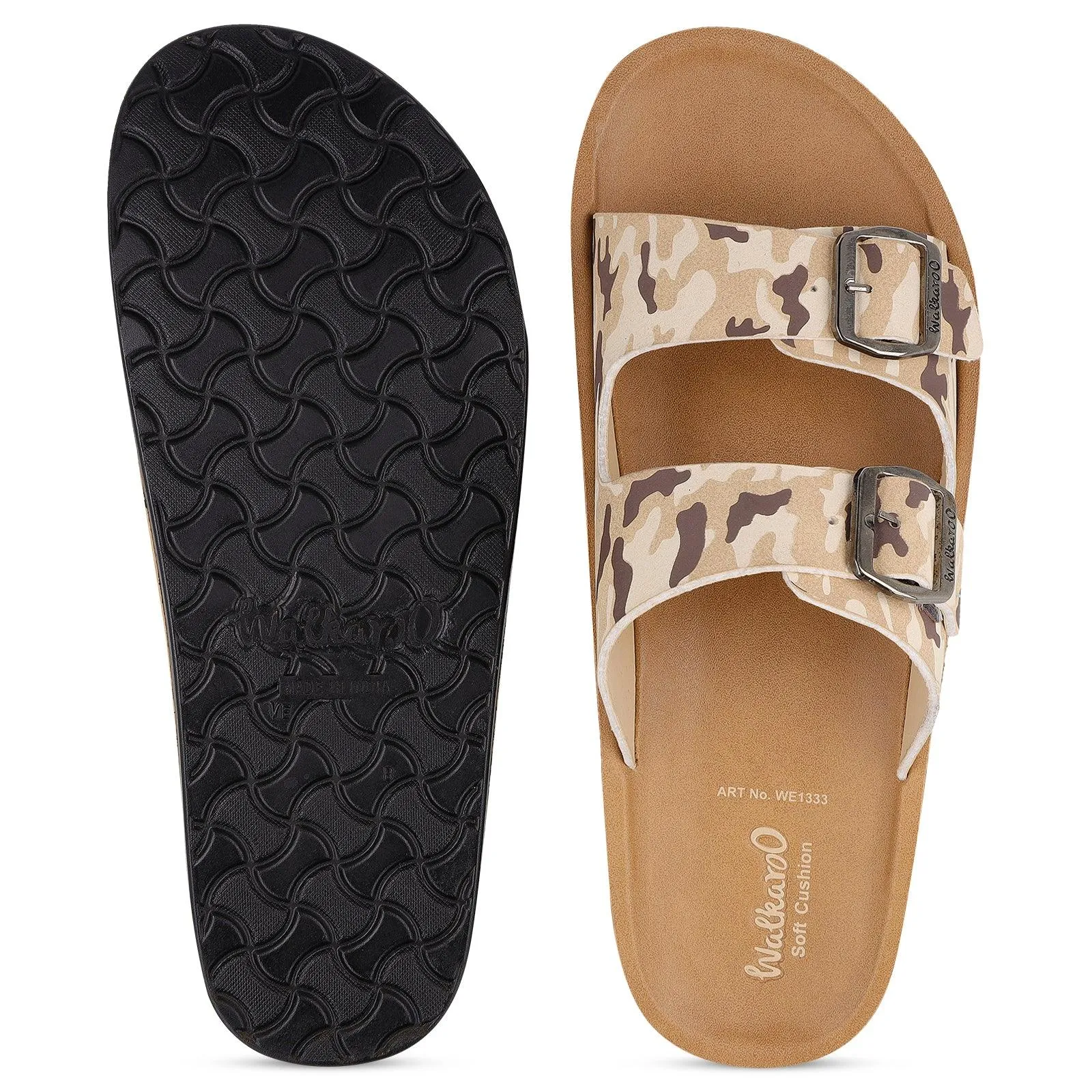 Men's Daily Wear Sandals - WE1333 Beige