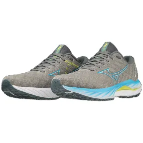 Mizuno scarpa da corsa da uomo antipronazione Wave Inspire 19 J1GC234451 grigio-azzurro