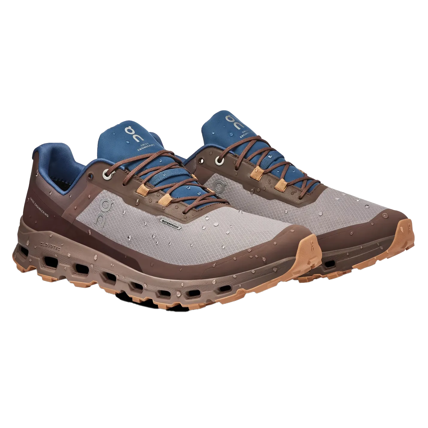 On Running Cloudvista WP Trail Running Shoe - Zinc / Grape