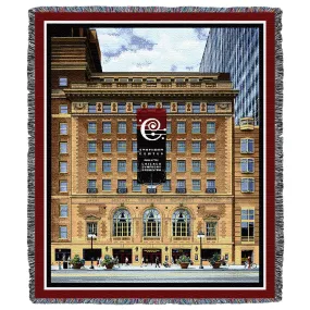 Orchestra Hall Throw Blanket, Exterior