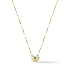 Petite Revival Necklace Emerald