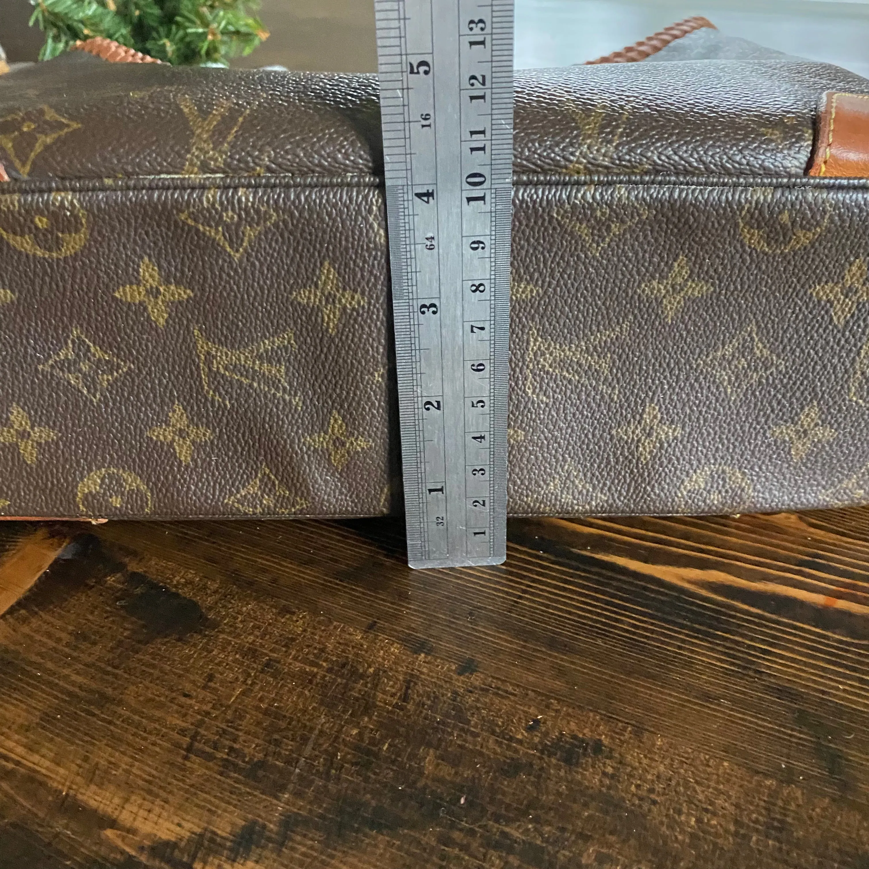 The Harrier Crossbody Bag in Tan Monogram