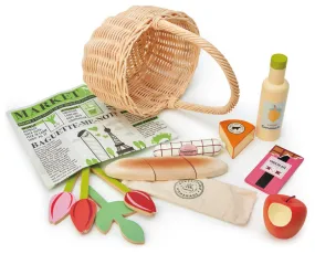 Wicker Shopping Basket Set