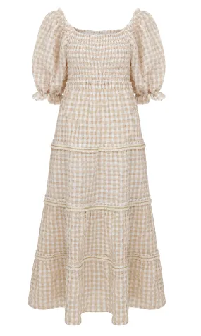 Yua Dress - Beige