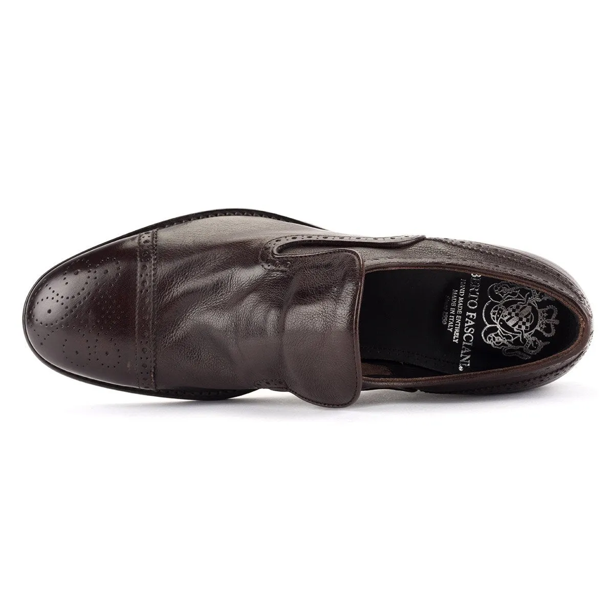 ZEN 328<br>  Dark brown slip-on